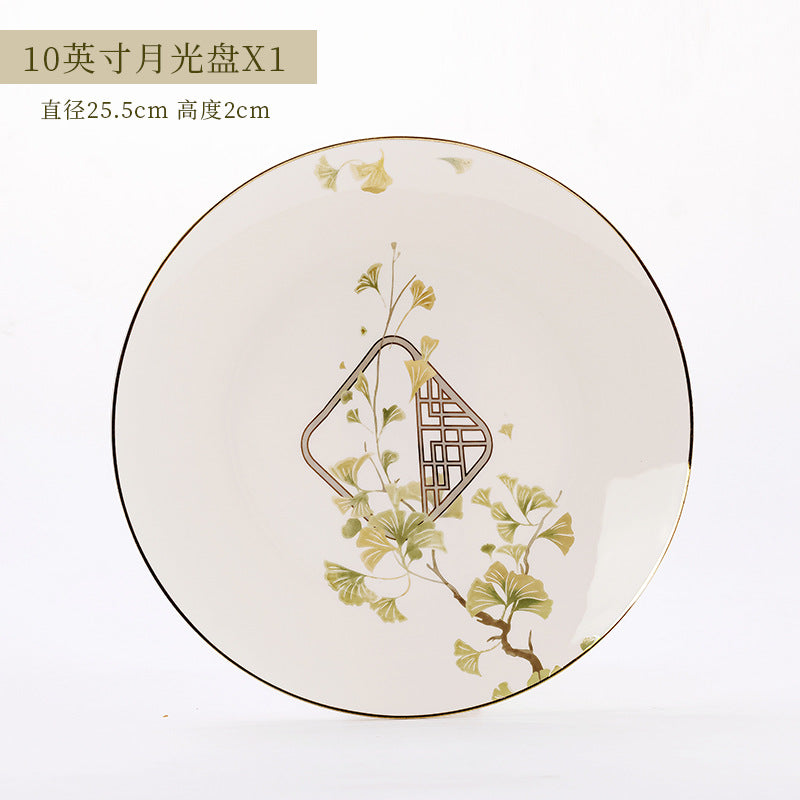 Lucky Star 10-inch moonlight plate size reference