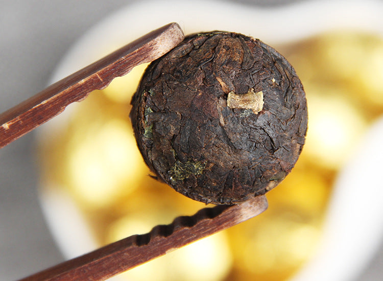Sticky rice aroma ripe Pu-erh mini tuocha 500g Yunnan tea