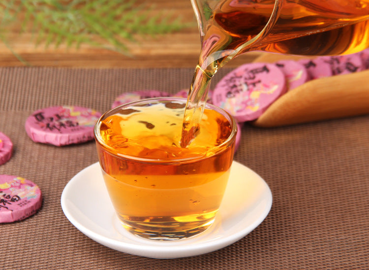 Mashang Youfu sticky rice aroma Yunnan black tea mini cake product detail