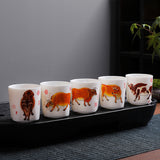 Celestial Bull Mutton Fat Jade Master Tasting Cup - 100ml