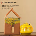 Twin Dragons Playing with Pearl Ceramic Tea Caddy - 200g