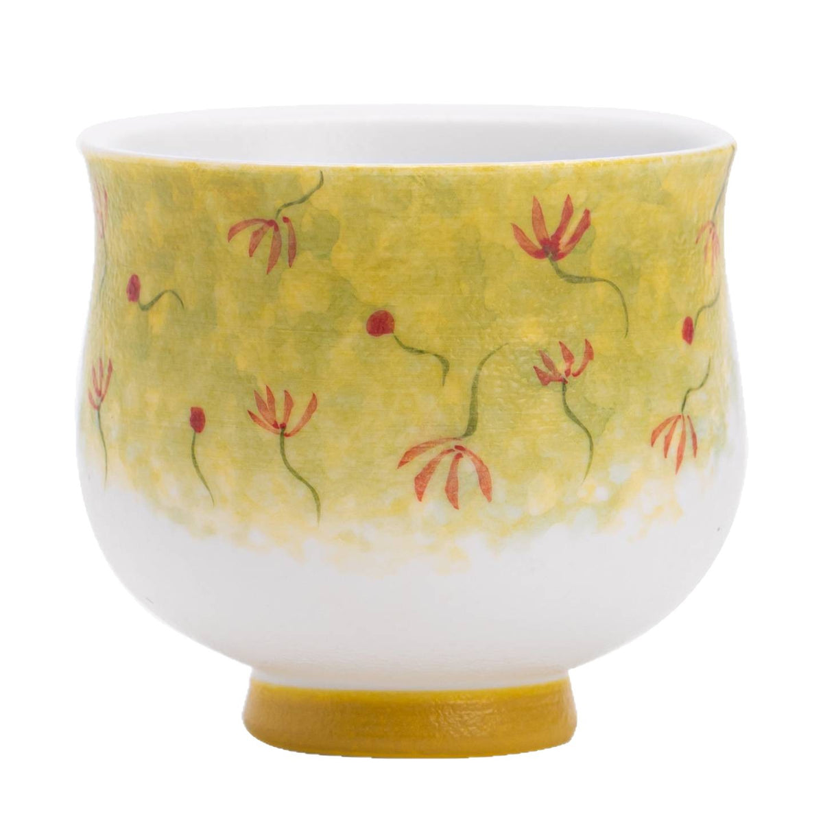 Authentic Rock Mineral White Tulip Yuanrong Anti-Scald Master Teacup - 85ml Gongfu Cup