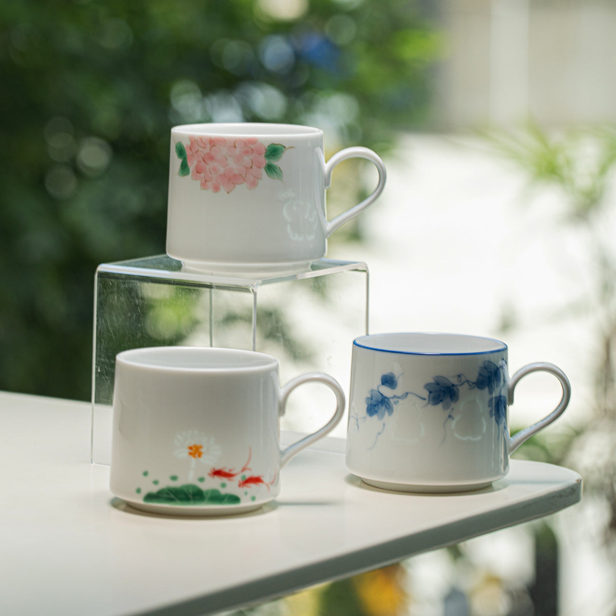 Authentic Jingdezhen Linglong Pierced Rice-Grain Openwork Ceramic Mug - 320ml Office Cup