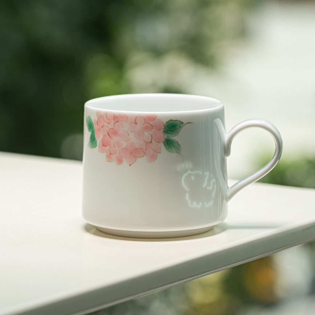 Authentic Jingdezhen Linglong Pierced Rice-Grain Openwork Ceramic Mug - 320ml Office Cup
