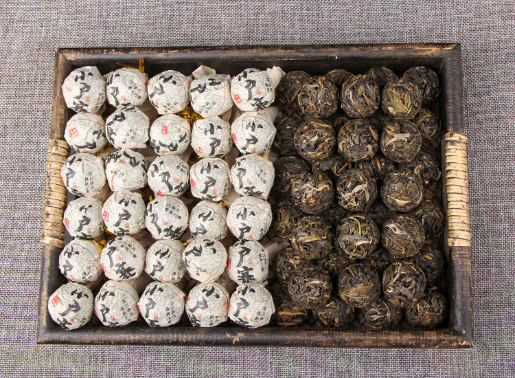 Xiaohusai raw Pu-erh dragon pearl tea image