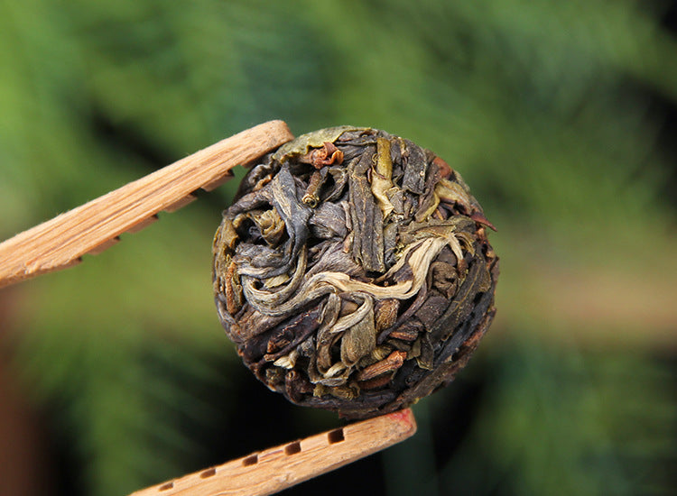 Xiaohusai raw Pu-erh dragon pearls 500g product presentation