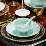 Ying Qing 影青 Underglaze Celadon Porcelain Dinnerware Set – Jingdezhen 38 & 58-Piece Gift Sets