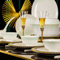 Yun Xi pale celadon gradient Jingdezhen ceramic dinnerware set