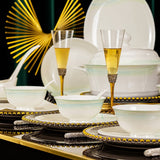 Yun Xi 云玺 Pale Celadon Gradient Jingdezhen Ceramic Dinnerware Set – 16, 26, 38, 42, 56 & 62-Piece Gift Sets