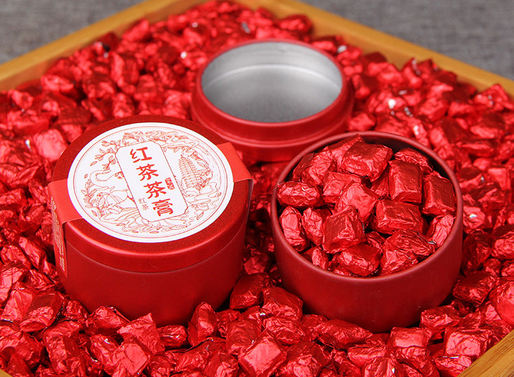 Yunnan instant tea paste 40g tin collection 茶膏 Pu-erh and black tea